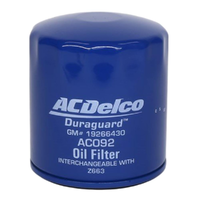 ACDelco Oil Filter AC092 x-ref-Z663 19266430