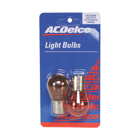 ACDelco S25 PY21W 12V 21W BA15S ORANGE Twin Pack Bulb ACBA15SA 19378844