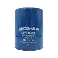 ACDelco Oil Filter AC03 x-ref-Z30 89061259