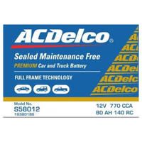 ACDelco Battery 12V 770CCA S58012