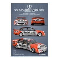 1984 BATHURST WINNER - Technica Series Print