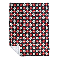 Holden Argyle Plush Throw Rug