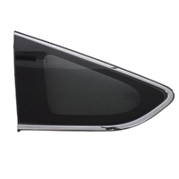 Genuine Hyundai Quarter Fixed Left Hand Glass And Moulding 878102W000