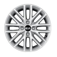 KIH8F40AK000-Genuine Kia Alloy Wheel 15in. Rio 2021-MY2022 H8F40AK000