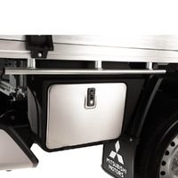 Genuine Mitsubishi Right Angled Tool Box Alloy Tray Triton AU901140