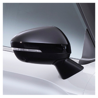Genuine Mitsubishi Mirror Covers Black ZM Outlander MZ315207