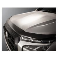 Genuine Mitsubishi Bonnet Protector with Logo Tinted MV Triton MZ350767