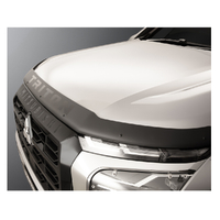 Genuine Mitsubishi Bonnet Protector with Logo Matte Black MV Triton MZ350769