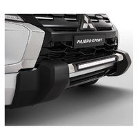 Genuine Mitsubishi Stainless Steel Nudge Bar Polished Pajero Sport MZ350839