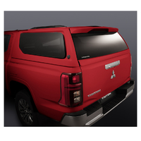 Genuine Mitsubishi Canopy Lift Up Window Red MV Triton MZ350879