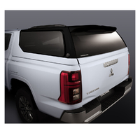 Genuine Mitsubishi Canopy Lift Up Window 2 Tone Diamond Blk MV Triton MZ350920