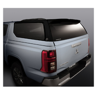 Genuine Mitsubishi Canopy Lift Up Window 2 Tone Silver Blk MV Triton MZ350925