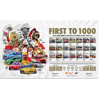 First To 1000 Championship Races For Dick Johnson Racing Signed Limited Edition Print