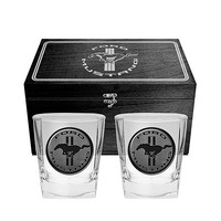 FORD SET OF 2 SPIRIT GLASS WITH GIFT BOX