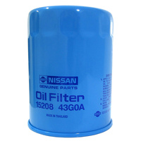 Genuine Nissan Oil Filter - Diesel Engines A5208-43G0A01