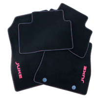 Genuine Nissan Carpet Floor Mat Set Red Stitching 2013-2019 G4900-1X60BAU