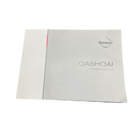 Genuine Nissan Qashqai Owners Manual OM17E-N0J11E1GOM
