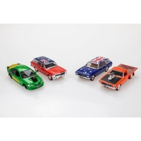 Oz Wheels FSD Set of 4 1:64 Models Australia Day