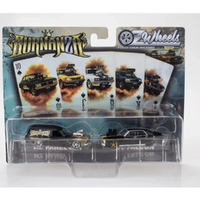 1:64 Oz Wheels FSD Burnanza HZ Holden and XY Ford Twin Set