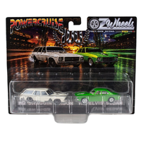 1:64 Ozwheels Powercruise Twin pack - HQ Elvis Sedan & HQ Swaggin Wagon