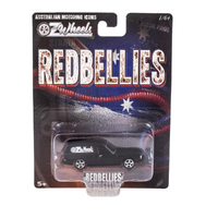 1:64 HJ Panelvan Black Red Bellies Carded Series 1