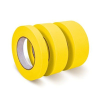 Kwikmask 9999 High Temperature Water Resist Yellow Masking Tape 48mmx5m 18 Pack