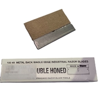 Metal Razor Blades Pack 100