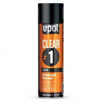 U-Pol Clear #1 UV Resistant Clearcoat Aerosol 450ml