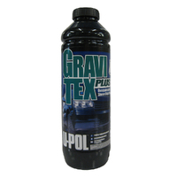 U-Pol Gravitex Hs Stone chip Protector Grey Bottle 1 Litre