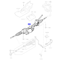 Genuine Range Rover Evoque Steering Rack / Gear LR142357
