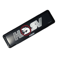 Genuine HSV Licence Plate Cover Slimline SPZ-300112