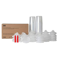 3M 16000 PPS Standard 650ml Lids and Liners Kit Standard Size 200U Filters