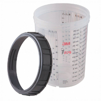3M 16023 PPS Cup and Collar Large 850ml