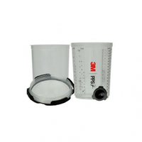 3M 26024 PPS 2.0 Spray Cup System Kit 850ml 200 Micron Filter 