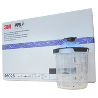 3M 26026 PPS 2.0 Spray Cup System Kit 650ml 125U Micron Filter 
