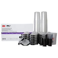 3M 26112 PPS 2.0 Midi Lids & Liners Kit 400ml 200 Micron 50 Pack