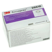 3M Accuspray Atomising Head Refill Pack-3M PPS 2.0 Clear 1.8mm - 4 Pack