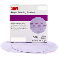 3M 30366 Hookit Purple Finishing Film Disc 76mm P2000 50 Pack