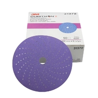 3M 31372 Cubitron II Hookit Clean Sanding Disc P120 150mm/6in. 50 Pack