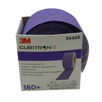 3M 34466 Cubitron II Hookit Clean Sanding Speed File Rolls 737U P180+ 115mm x 12m