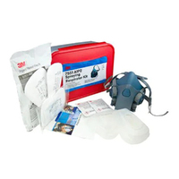 3M 7551 Spraying Respirator Kit A1P2 Small 
